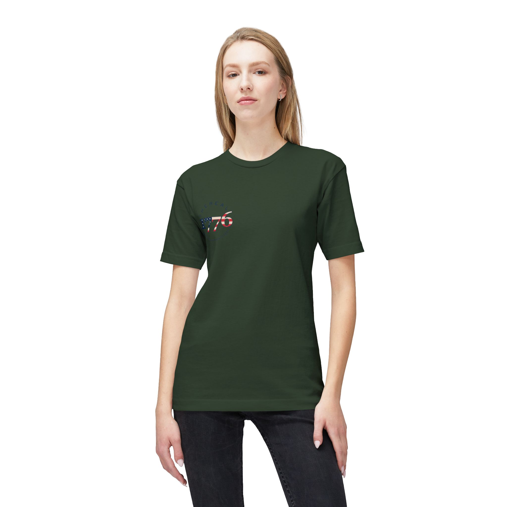 TheReal 1776 Limited Official T-Shirt — 'TheReal 1776' Americana Graphic Tee - Image 5