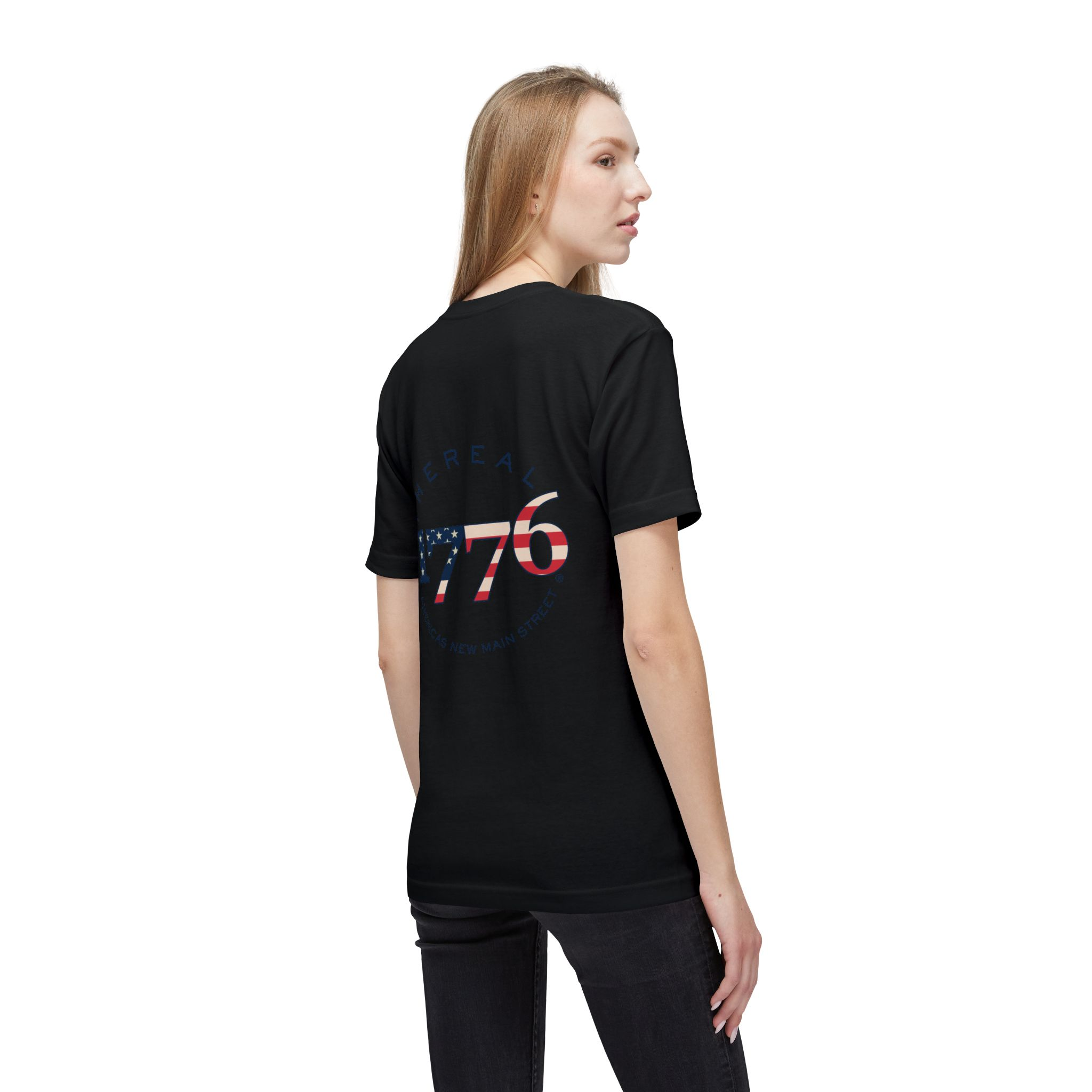 TheReal 1776 Limited Official T-Shirt — 'TheReal 1776' Americana Graphic Tee - Image 12