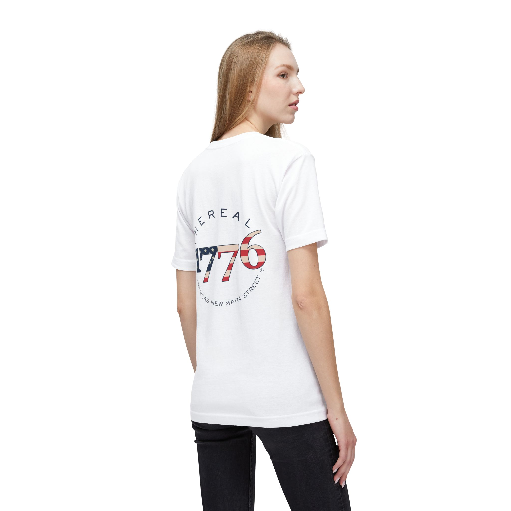 TheReal 1776 Limited Official T-Shirt — 'TheReal 1776' Americana Graphic Tee - Image 16