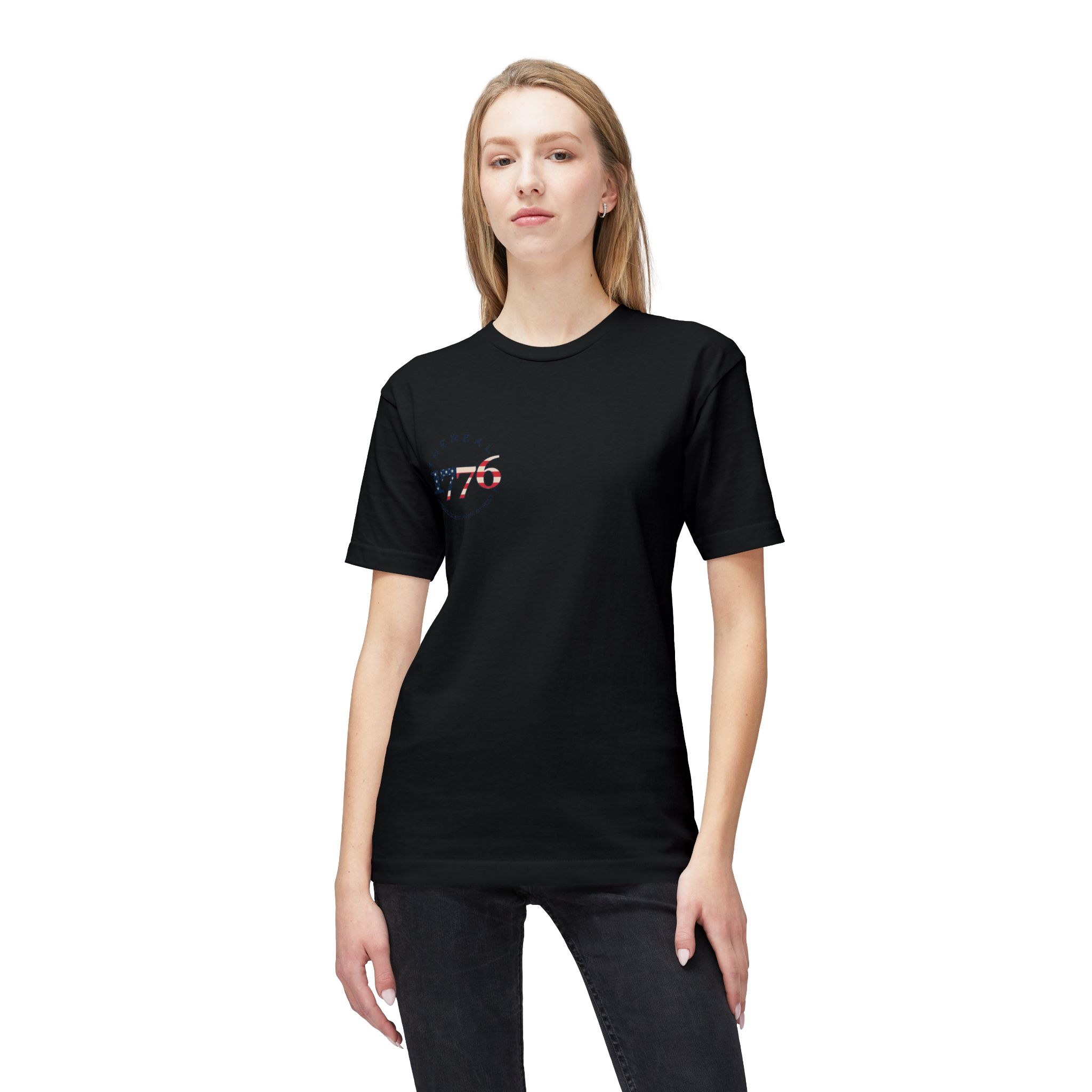 TheReal 1776 Limited Official T-Shirt — 'TheReal 1776' Americana Graphic Tee - Image 13