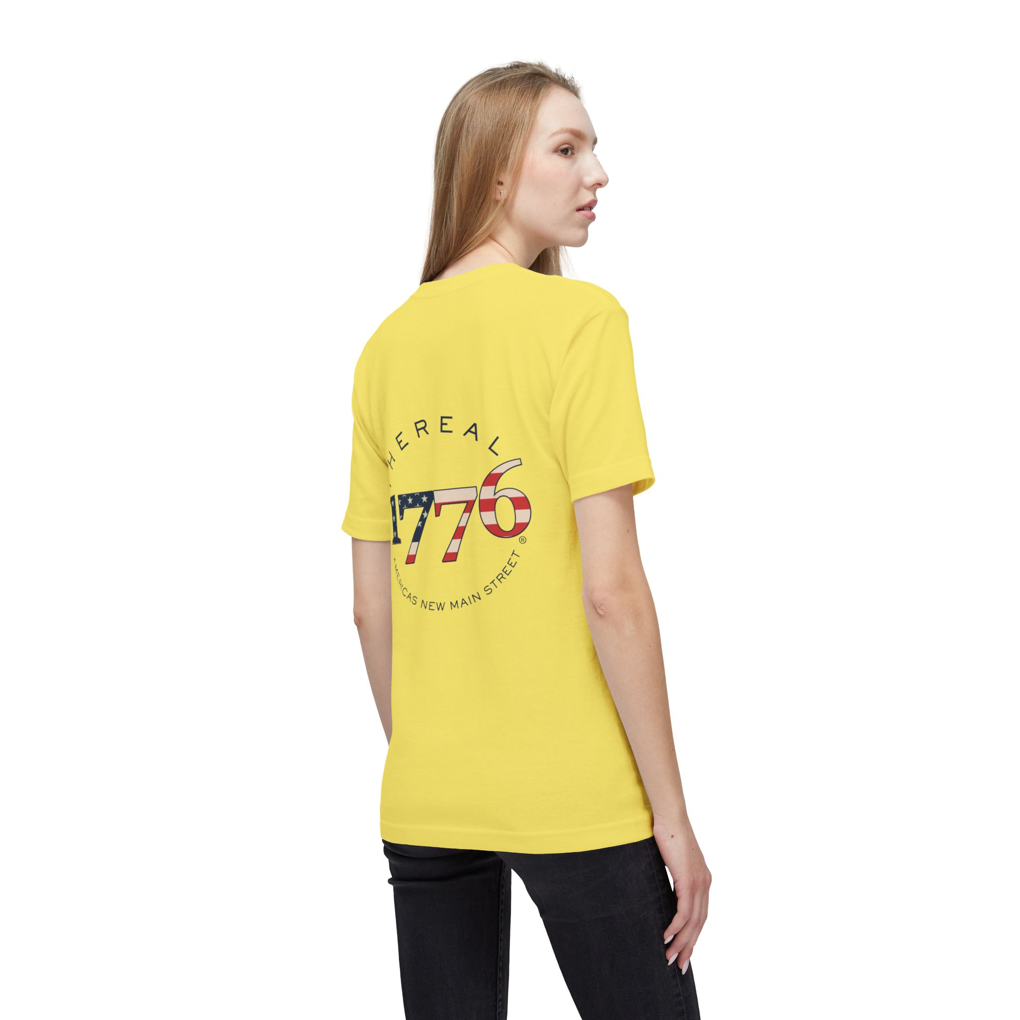 TheReal 1776 Limited Official T-Shirt — 'TheReal 1776' Americana Graphic Tee - Image 8