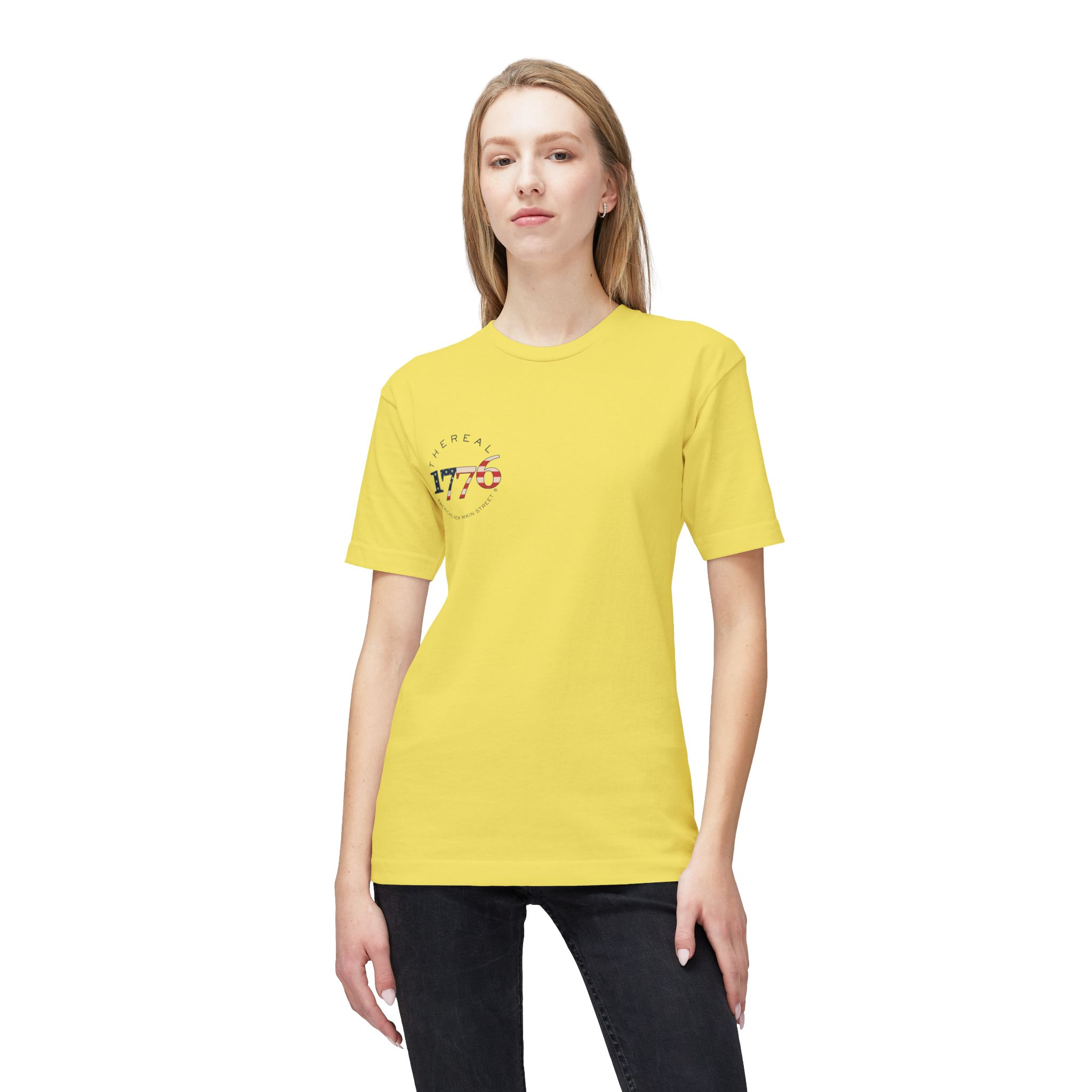 TheReal 1776 Limited Official T-Shirt — 'TheReal 1776' Americana Graphic Tee - Image 9