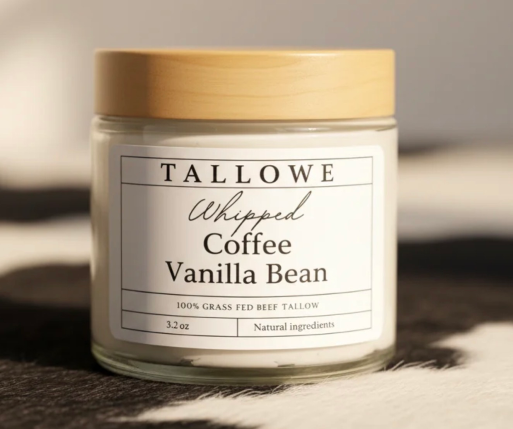 Coffee Vanilla Bean Whipped Tallow